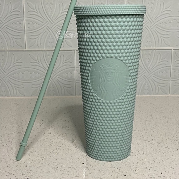 NWT Starbucks Studded Matte Mint Tumbler, Korea - Picture 5 of 5